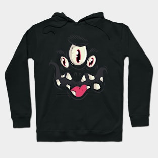 Monster with 3 eyes Hoodie